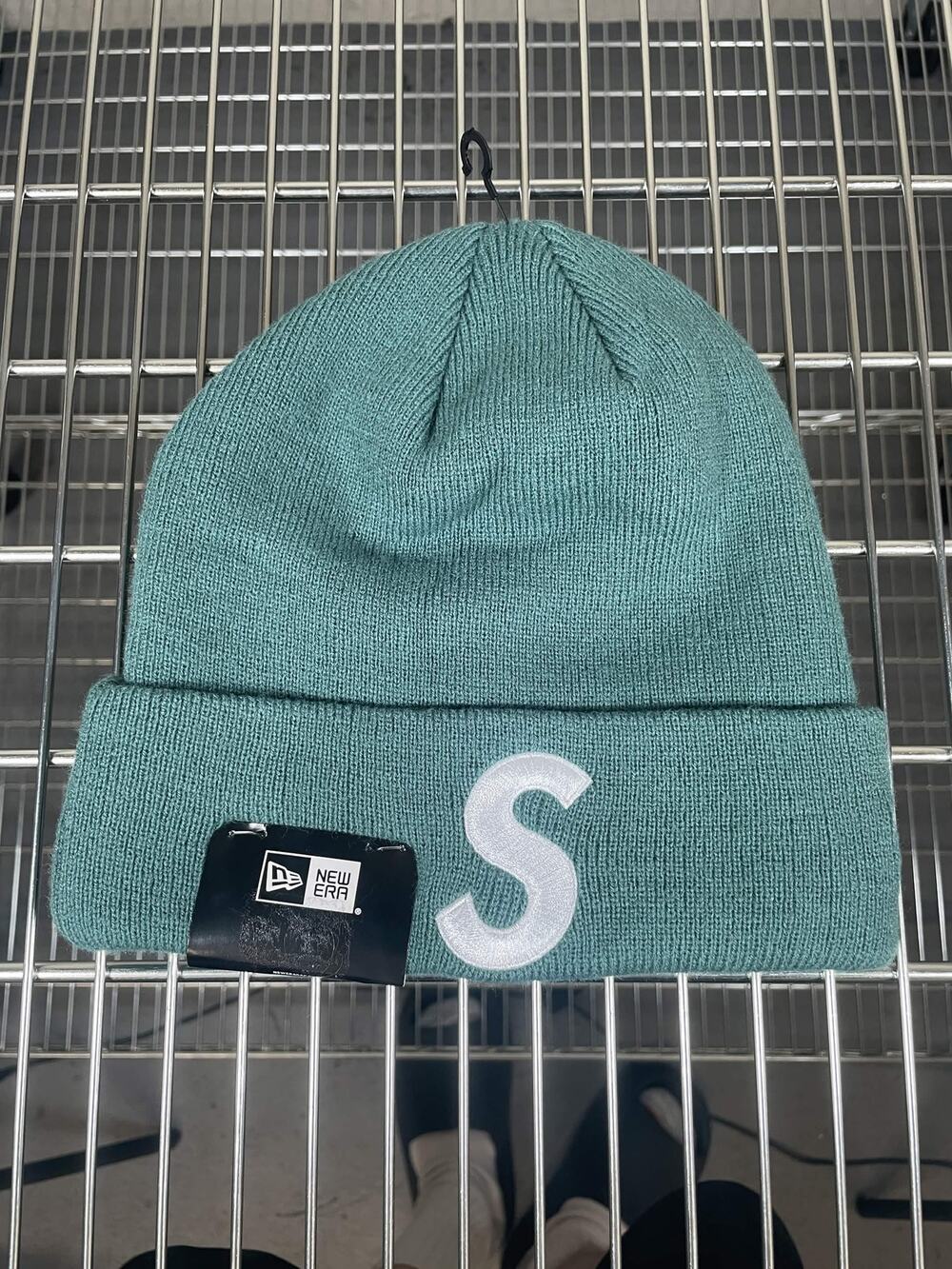 Supreme New Era S Logo Beanie (FW24) Green